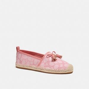 Pink Coach Espadrilles